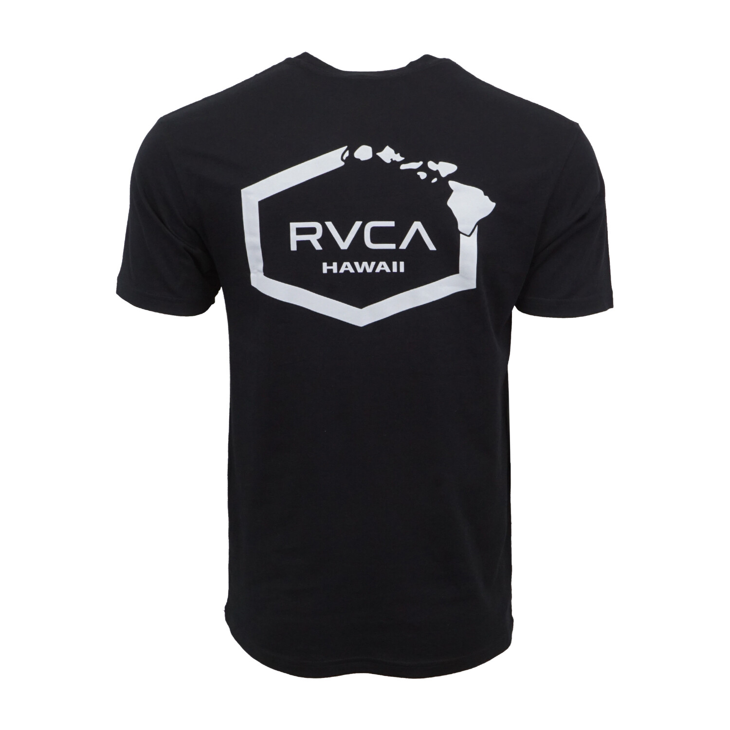 RVCA HAWAII ISLAND MENS T SHIRT BLACK gallery