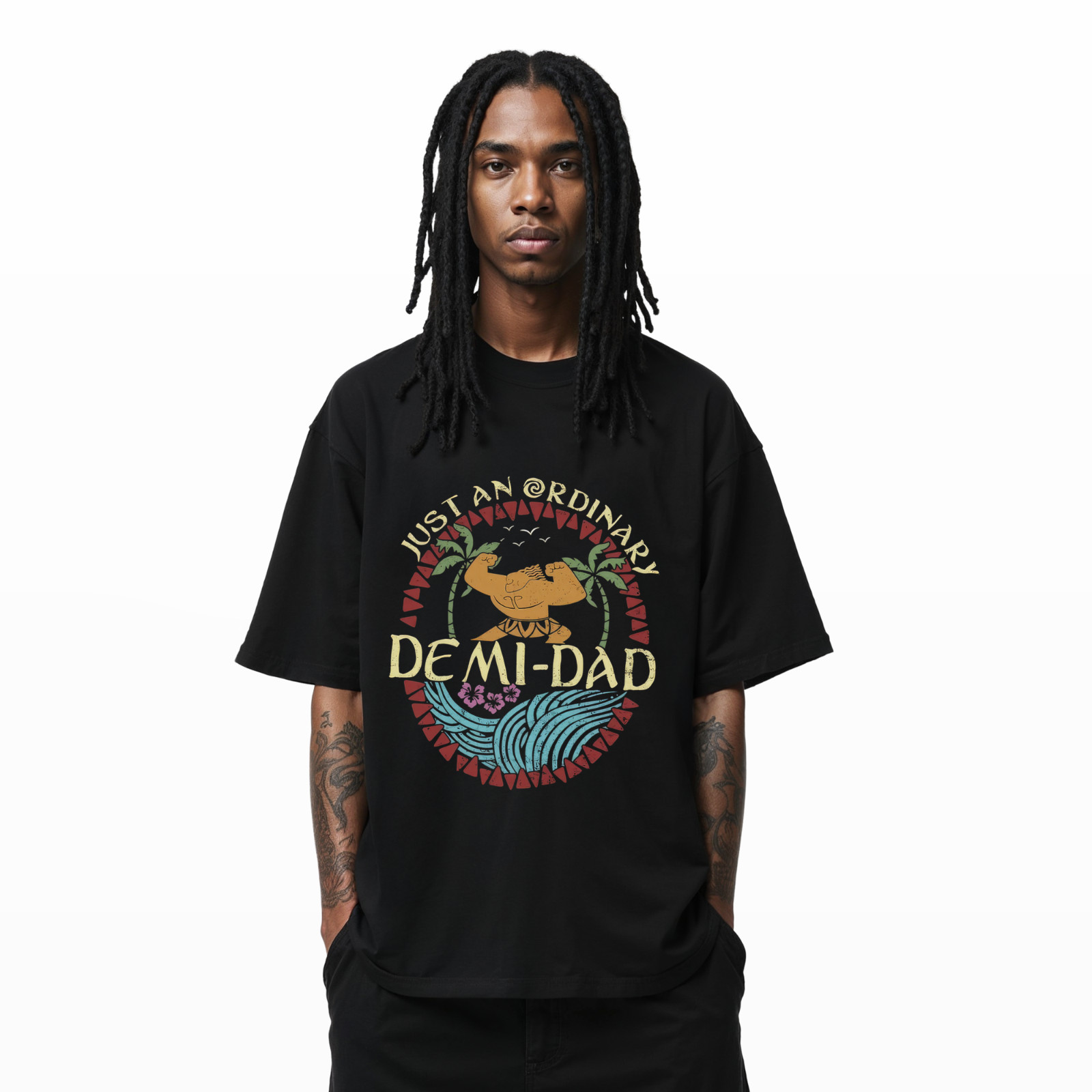 Just an Ordinary Demi-Dad Shirt Funny Father’s Day Gift for Men A388 gallery