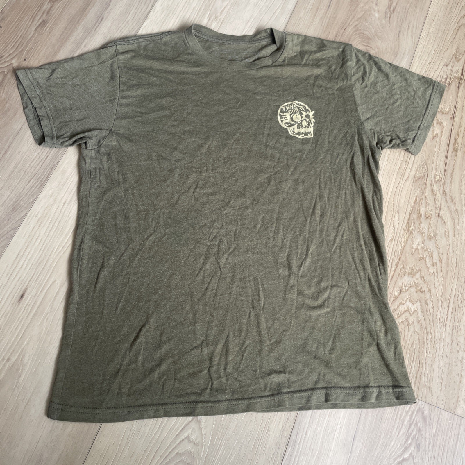 Few Will Hunt Consequence Of Habit Mens T Shirt Green Size Medium gallery
