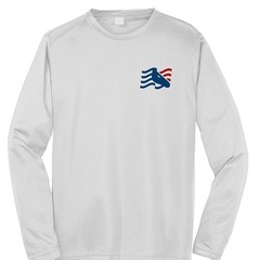 BSCO – American Flag: Sport-Tek Long Sleeve Posicharge Tee