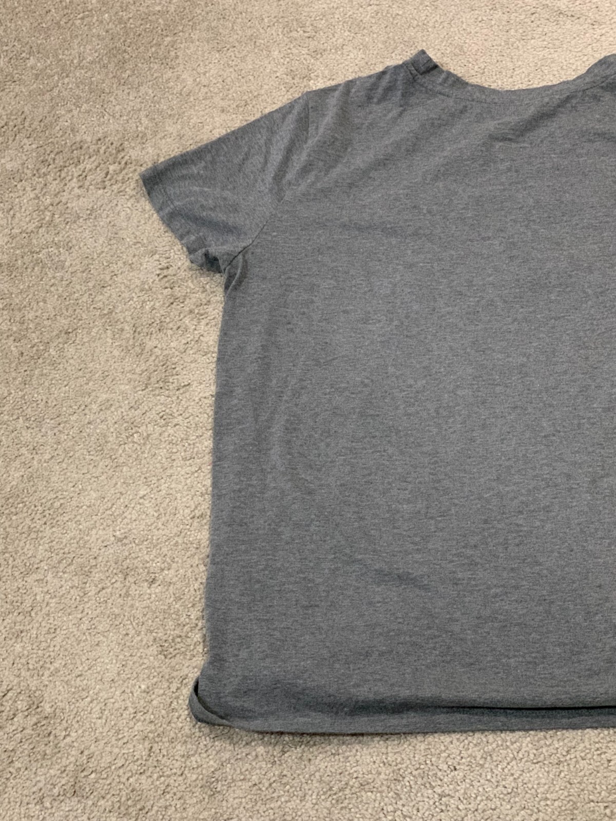 Mission Ridge Skull T Shirt Men's Size Large Gray White Orange Graphic Halloween gallery