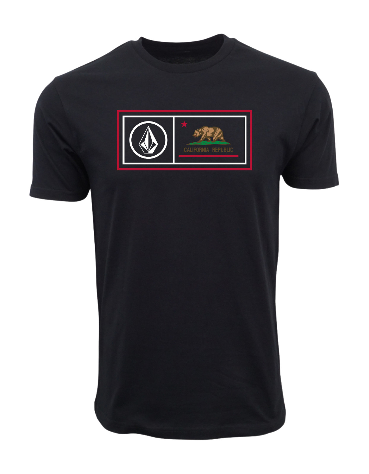 VOLCOM MENS PREMIUM CALIFORNIA BOX LOGO T SHIRT NEW gallery