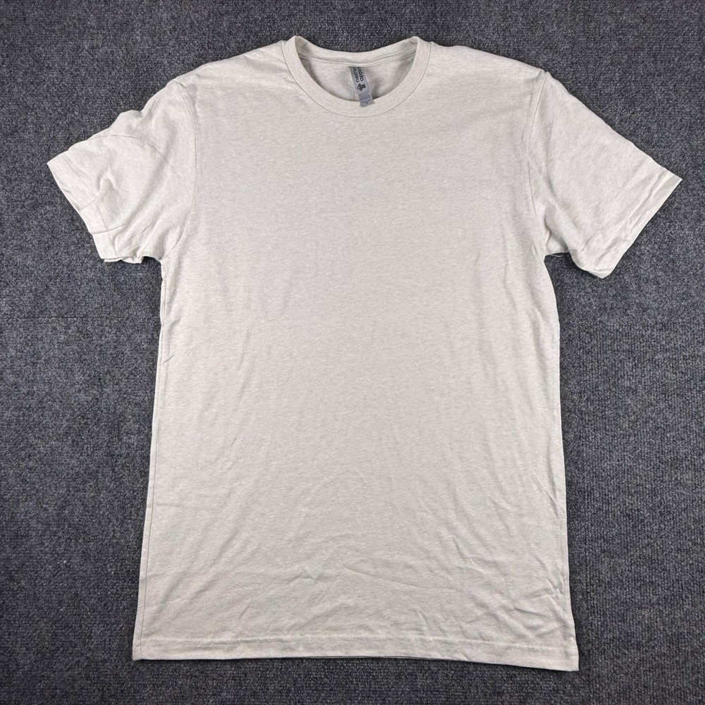Next Level Apparel Men’s CVC V-Neck Stylish T Shirt Casual Plain T-Shirt Tan