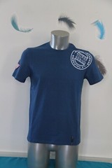 GUESS Beachwear Mens Cute Blue Short Sleeve T-Shirt Size M New