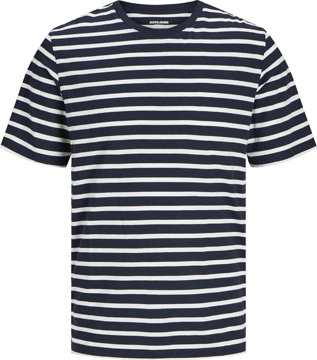 Jack & Jones Men's Jjeorganic Basic Short Sleeve Striped T Shirt Tee Size XL NWT gallery