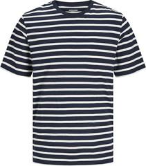 Jack & Jones Men’s Jjeorganic Basic Short Sleeve Striped T Shirt Tee Size XL NWT
