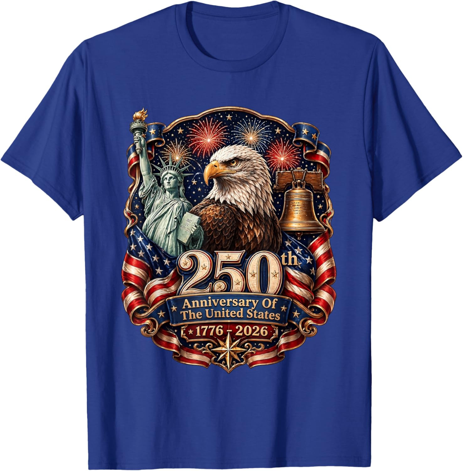 250 Years American 250th Pocket USA Patriotic 4th of July T-Shirt Gift S-5XL gallery