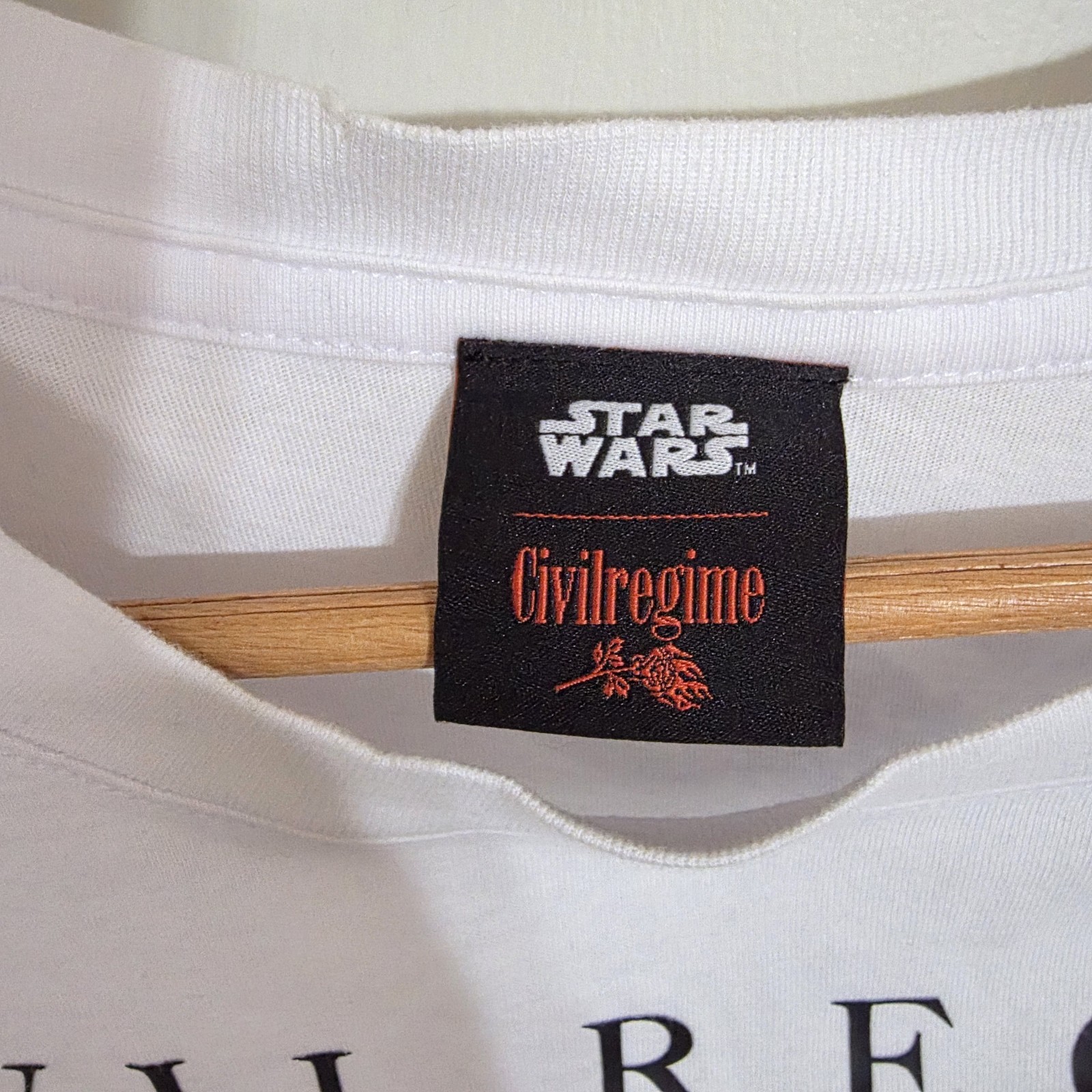 Civil Regime Star Wars Chewbacca Oversized Tee Size XL White gallery