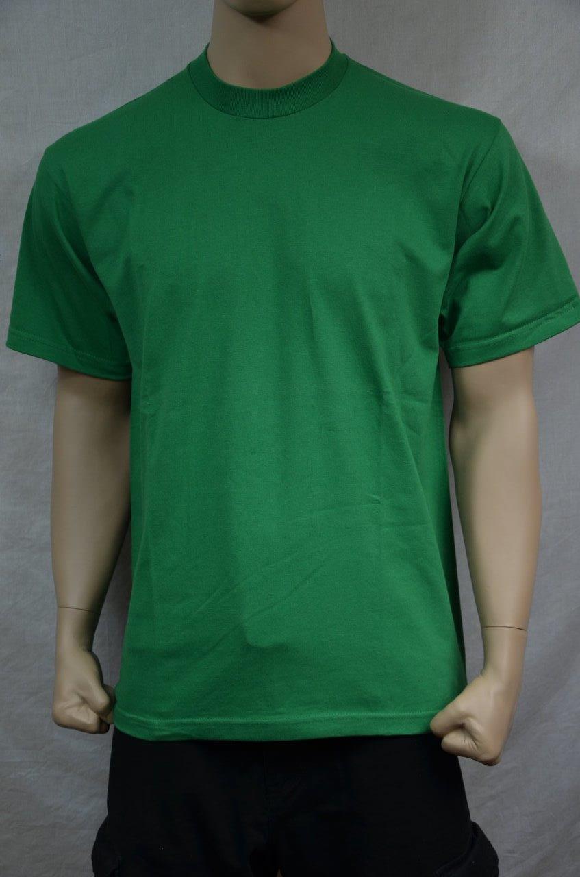 1 NEW PRO5 SUPER HEAVY WEIGHT T-SHIRT KELLY GREEN TEE PLAIN BLANK COTTON S-7XL gallery