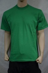1 NEW PRO5 SUPER HEAVY WEIGHT T-SHIRT KELLY GREEN TEE PLAIN BLANK COTTON S-7XL