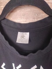 B&C Collection This Is Sparta Graphic Short Sleeve Tee Black Size L