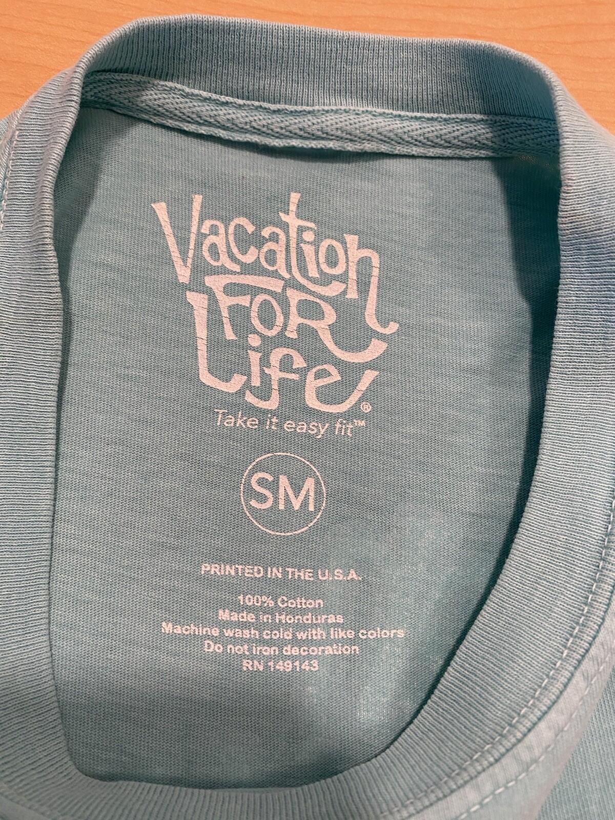 Vacation for Life S Blue Beach Bound T-Shirt NWOT gallery