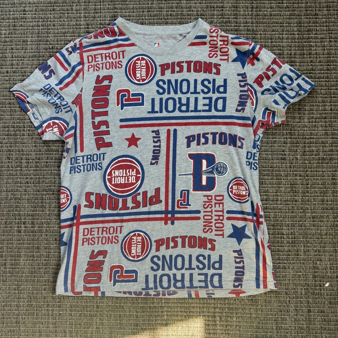 Detroit Pistons NBA All-Over Print T-Shirt gallery