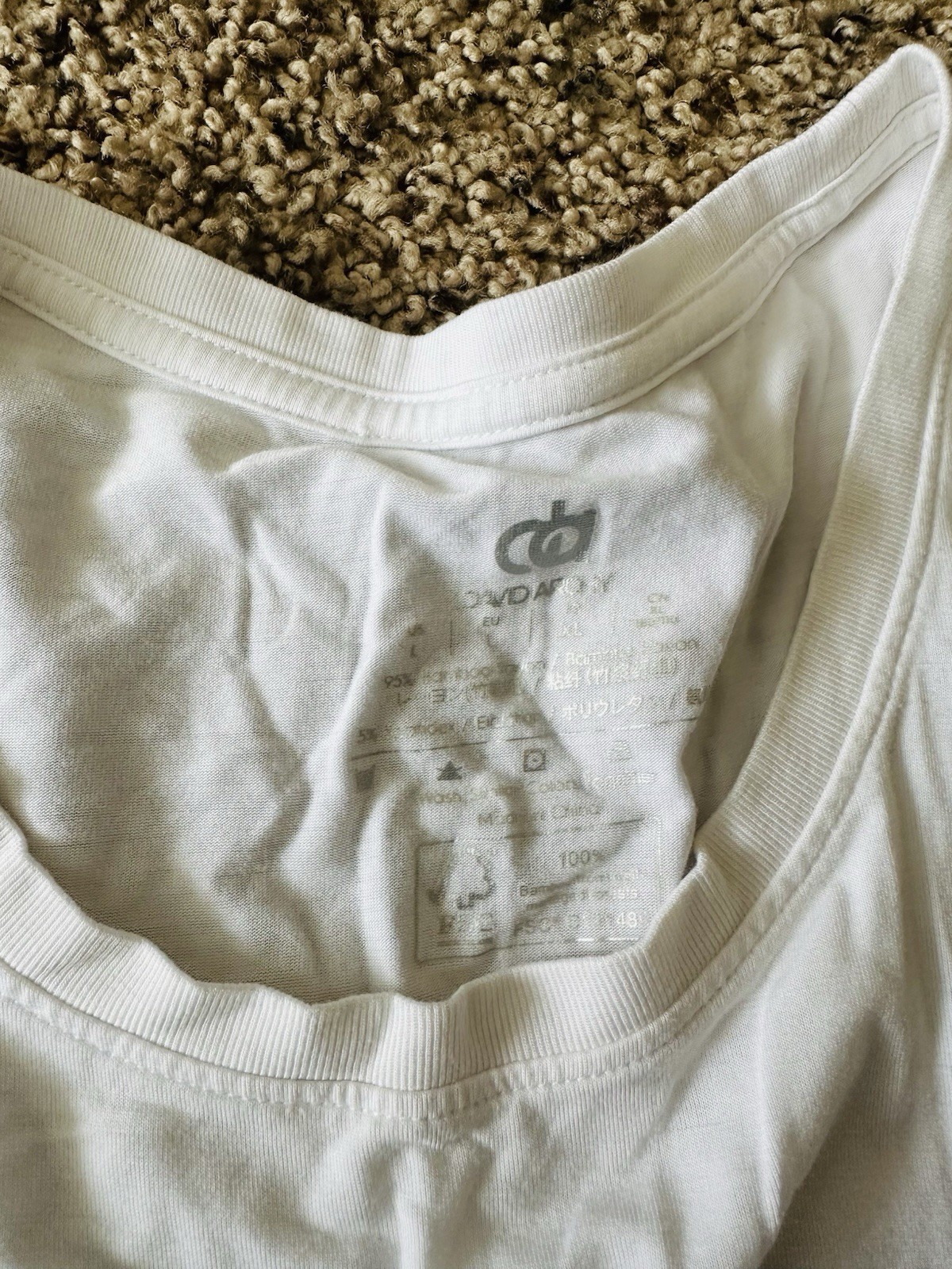 David Archy Bamboo Crew Neck Undershirts Lot Of Mens Large Barley Use Large gallery
