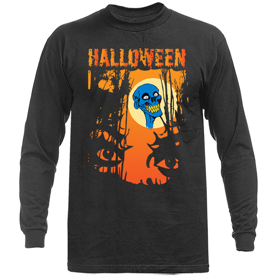 Halloween Costume Spooky Witches Pumpkin Ghost Long Sleeve T-Shirt gallery