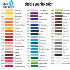 Ink Stitch Design Your Own Custom Printed Logo Photo Texts Unisex Pocket Tees