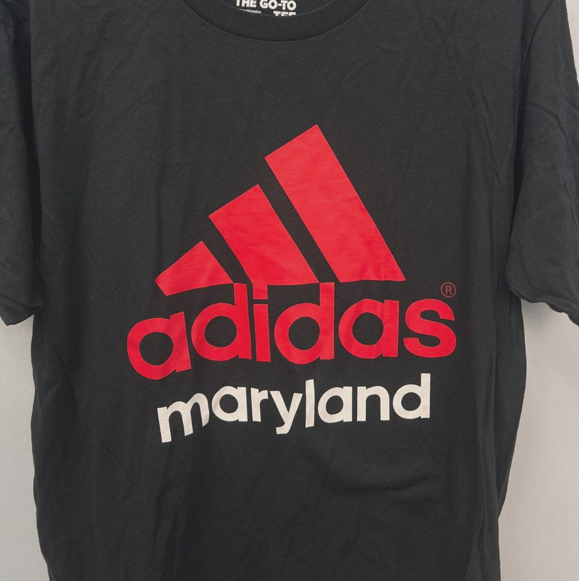 Adidas The Go-To Tee Black Cities, State or Plain 3 Striped Logo T-Shirt Men gallery