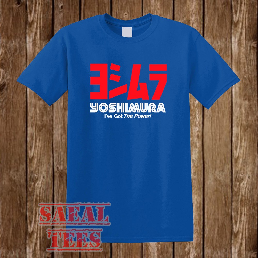 Yoshimura Exhaust Racing Motorcycles Tuner Men’s Blue Size S-5XL