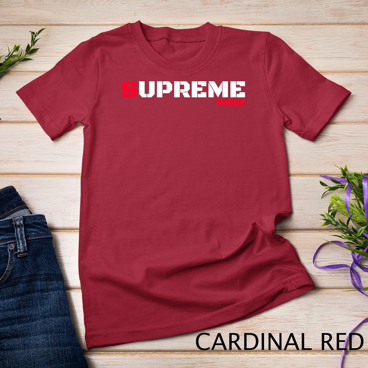 Hot Supreme Rogue Bad Boy Tee Military Style Gaming Gamer Unisex T-shirt gallery