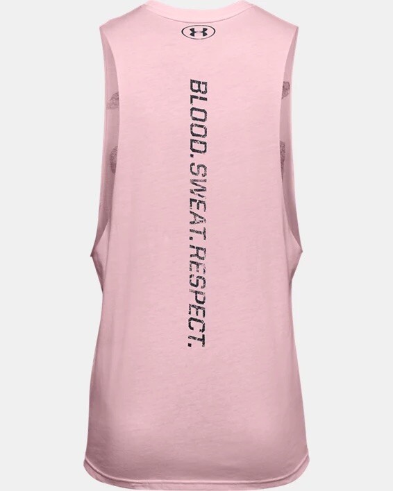 UNDER ARMOUR PROJECT ROCK BSR BLOOD SWEAT RESPECT DWAYNE JOHNSON TANK TOP sz XL gallery