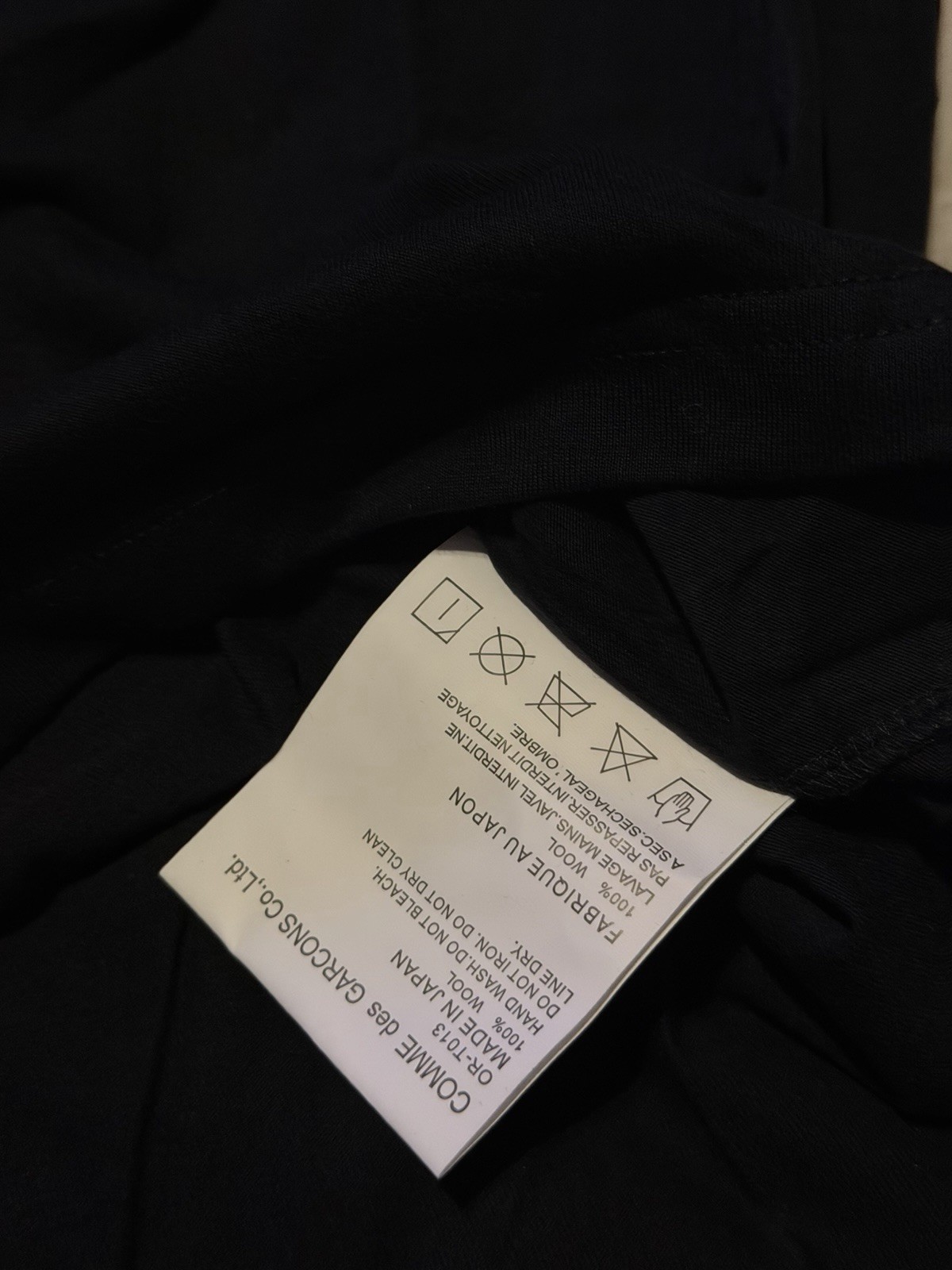 Comme Des Garcons Play Heart Logo Black Men's Short Sleeve T Shirt Size L gallery