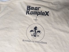 Bear KompleX Barbell Voodoo Creation Adam Art Gym Shirt CrossFit Weighlifting M