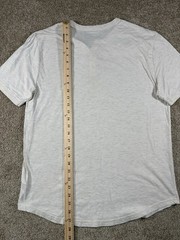 Old Navy Soft-Washed Henley Neck Men’s Short Sleeve T-Shirt Heather Grey •Medium