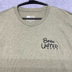 Born United Private Label Triggered T Shirt Mens XL Olive Green Graphic Print