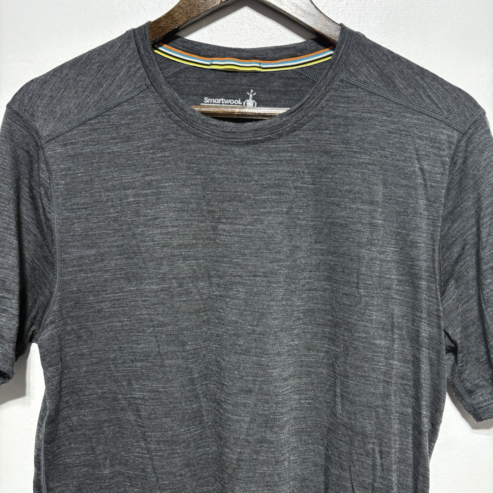 Smartwool T Shirt Mens M Gray Baselayer Merino Wool Short Sleeve Crew Neck gallery
