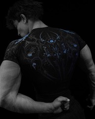 Breathedivinity High Bounce tight training fitness T-shirt
