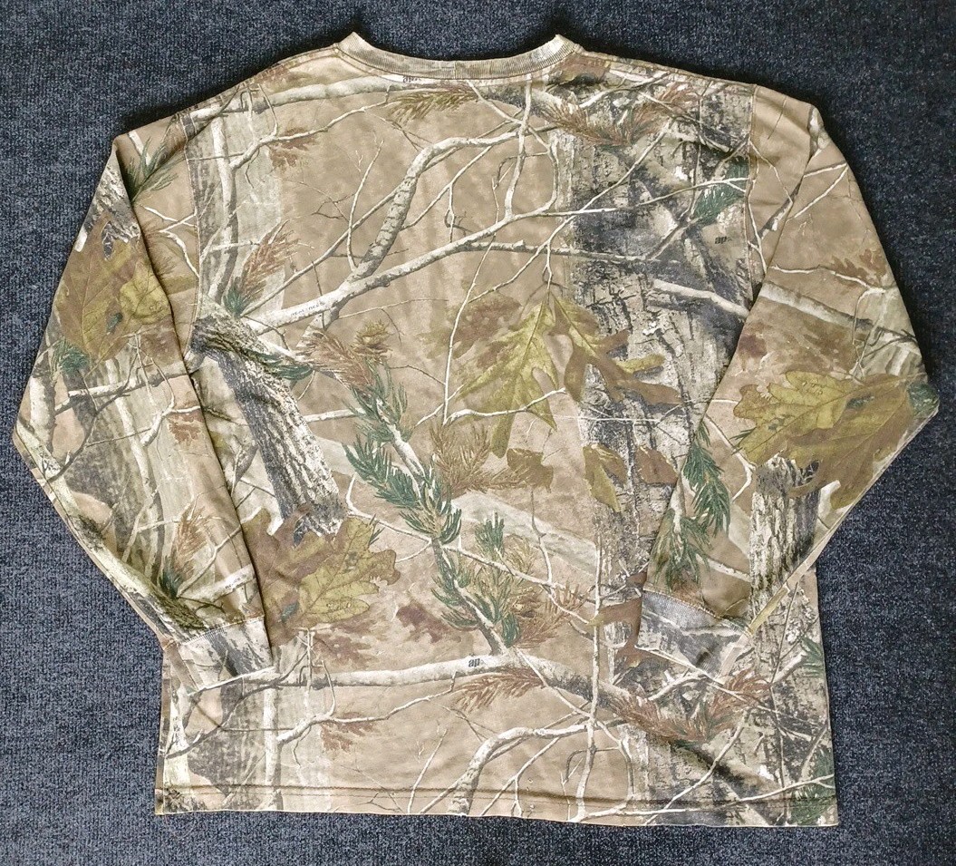 Carhartt Mens Large Long Sleeve Camouflage Realtree Tee Shirt gallery