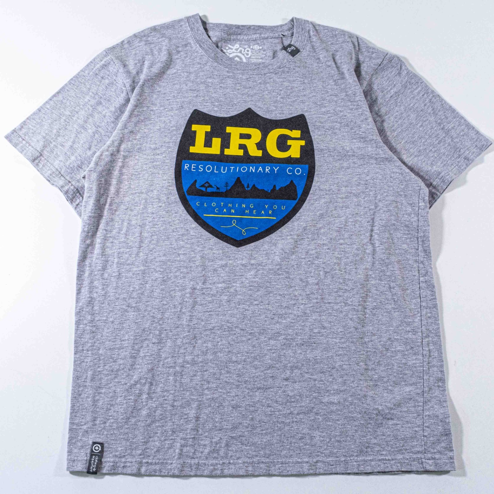 LRG Resolutionary Co Shirt Large Mens Graphic Tee Y2K Cyber Skater Streetwear L gallery