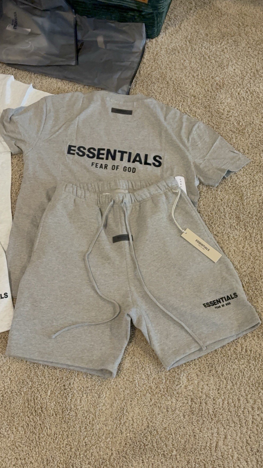 Fear of God essentials set gallery