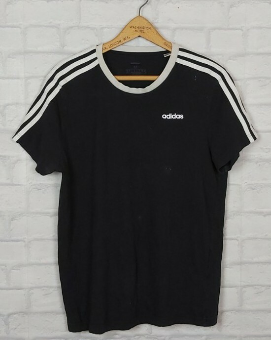 VINTAGE RETRO 90s ADIDAS BRIGHT BOLD FESTIVAL ATHLETIC USA SPORTS T SHIRT TOP gallery