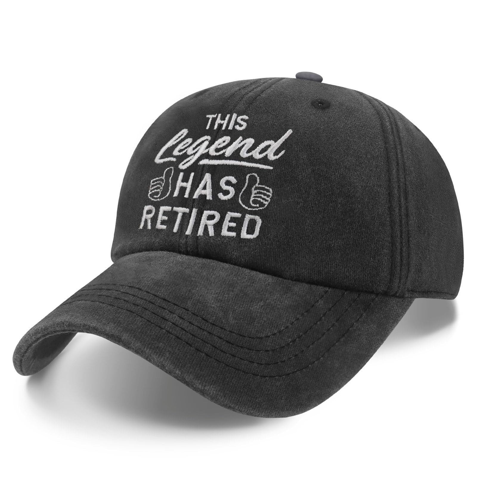 Retirement Hats for Men The Legend Has Retired Embroidered Cotton Adjustable ... gallery