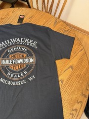 Harley Davidson 110th Anniversary Milwaukee WI Mens Large L T-Shirt-NWT