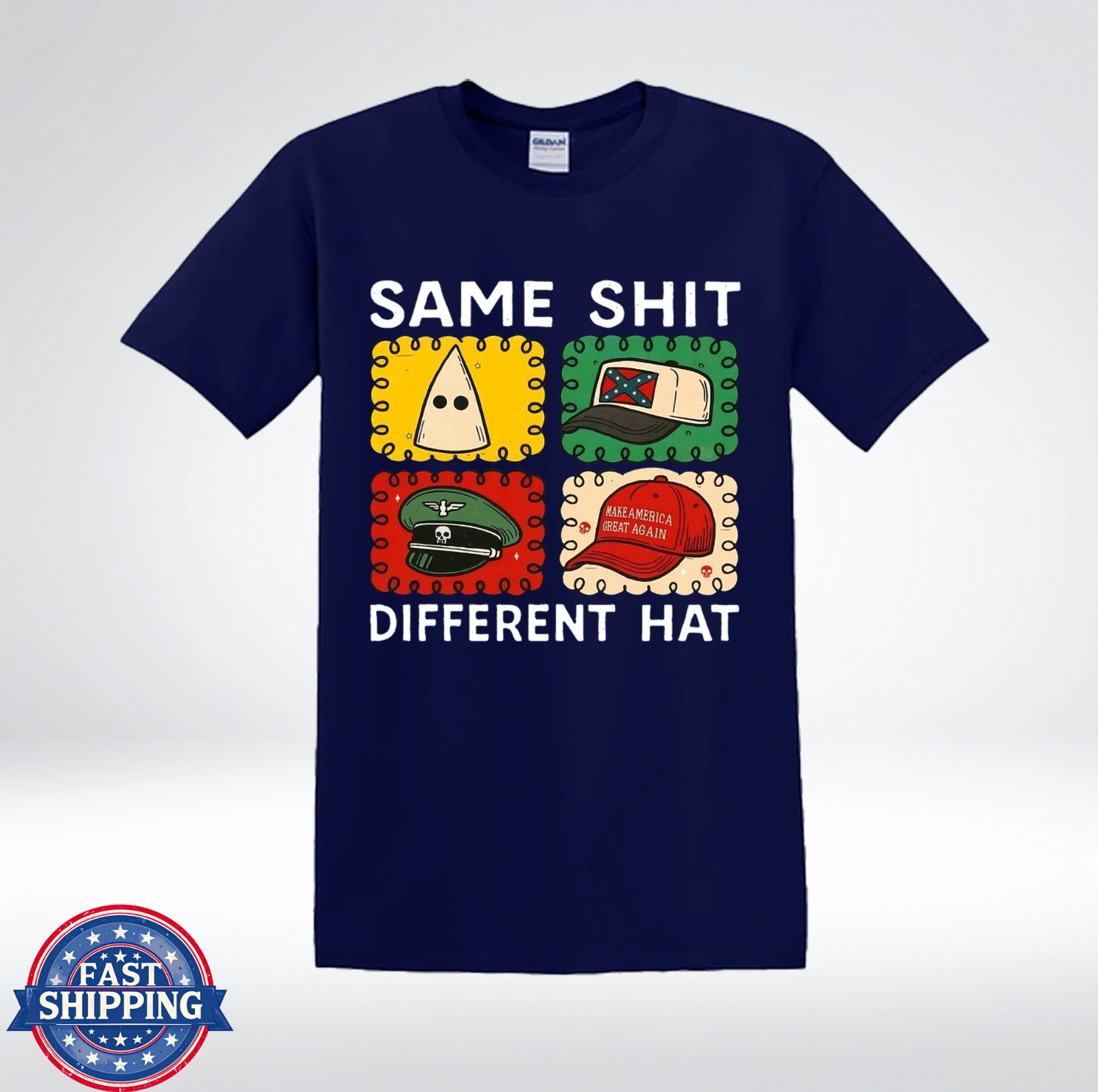 Same Idea Different Cover Political Awareness T-Shirt gallery