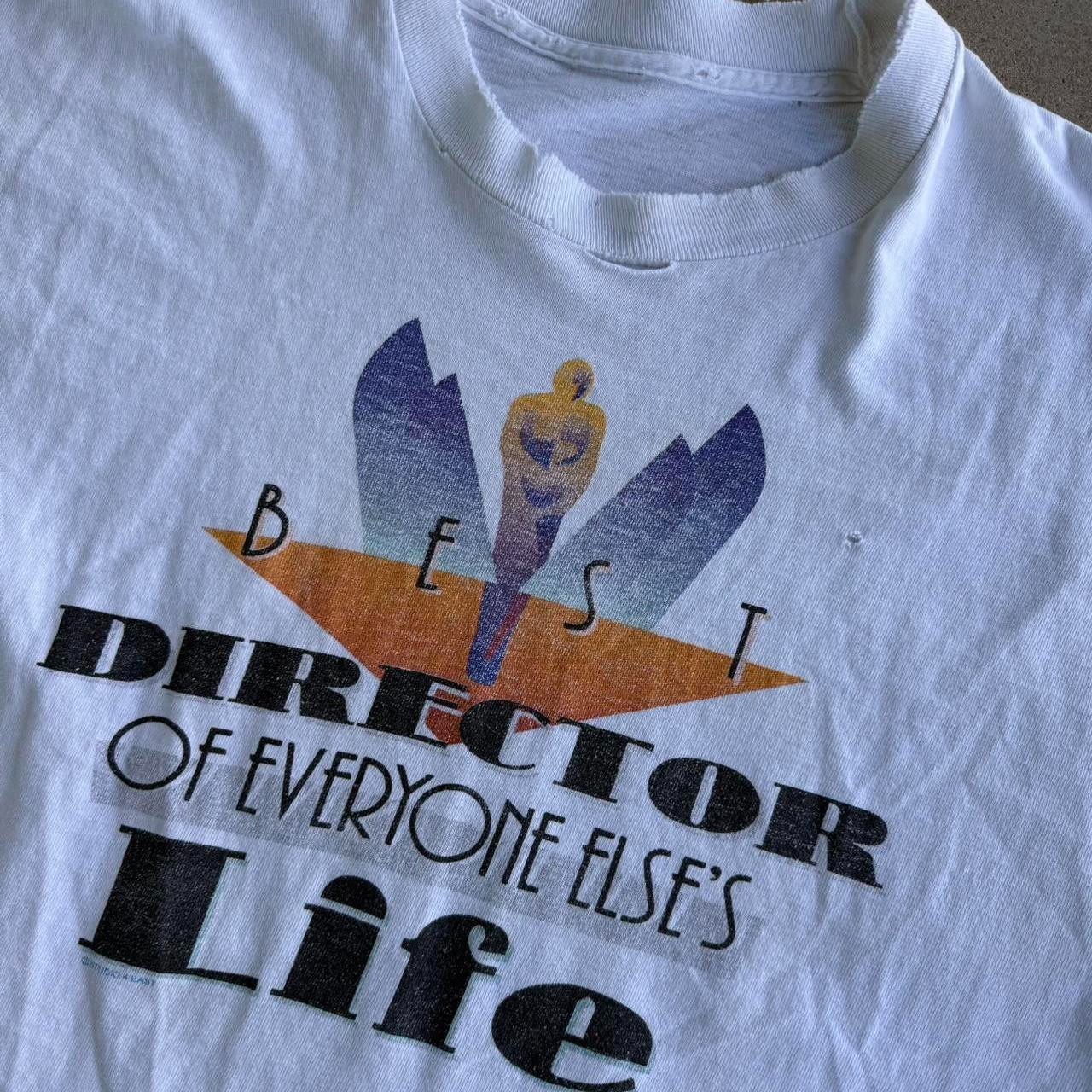 VINTAGE 90s BEST DIRECTOR OF EVERYONE ELSE’S LIFE DISTRESSED SINGLE STITCH TEE gallery