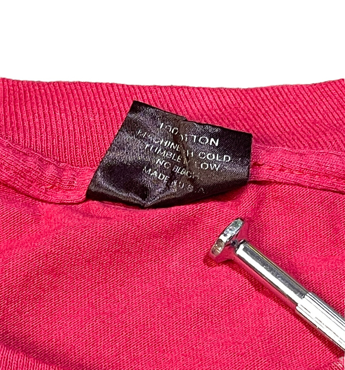 Vintage If Mama’s Not Happy Nobody’s Happy SPELLOUT Single Stitch T Shirt XL USA gallery