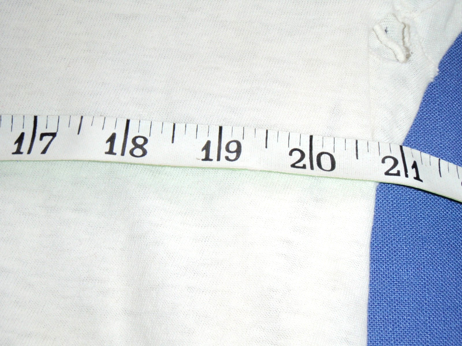 Thrashed Sheer 90s White Men 2XL T-Shirt Hand Drawn Graphic Single Stitch Ripped gallery