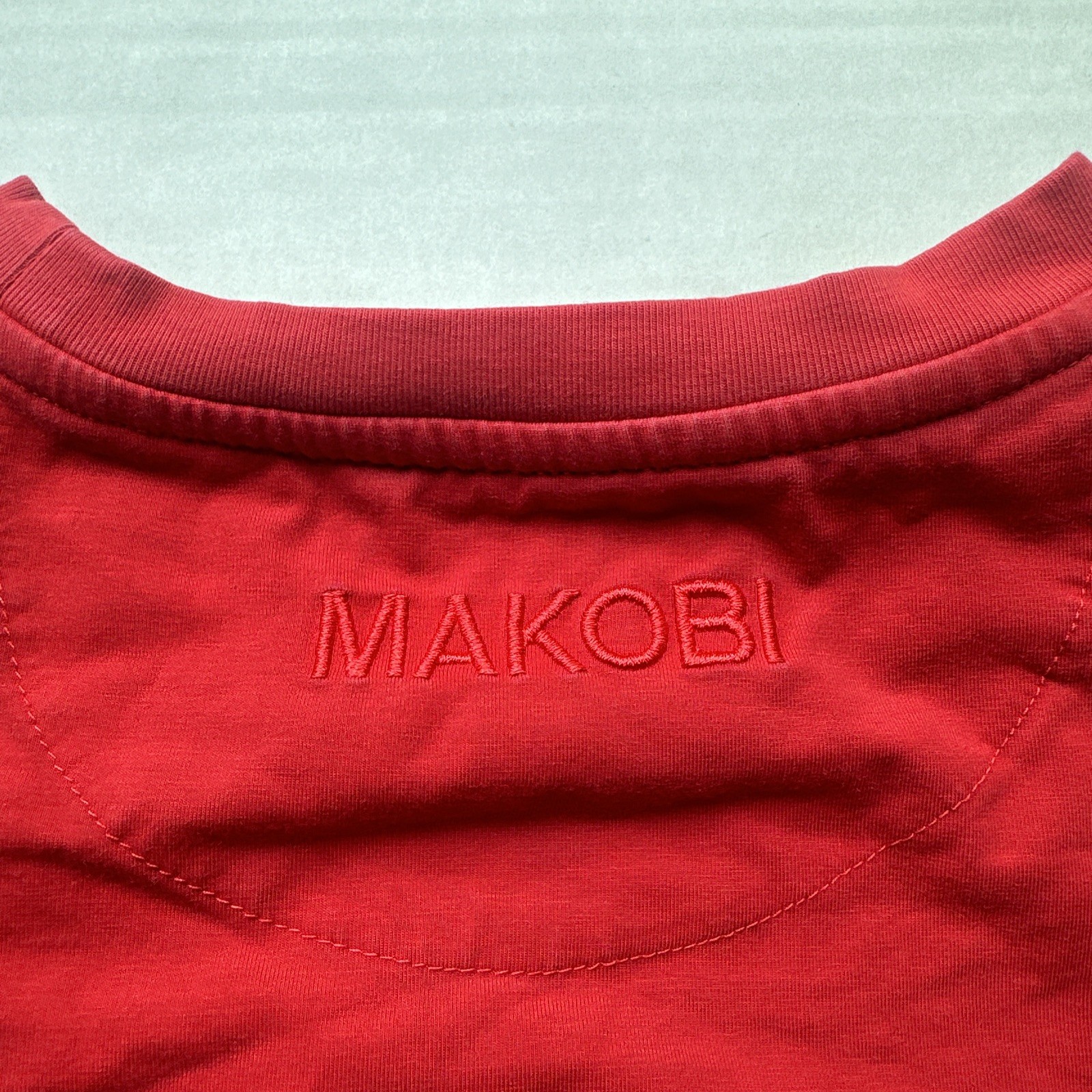 MAKOBI shirt Street Wear Frenemies Embroidered Patch Textured ReD WTF Cat 3XB gallery