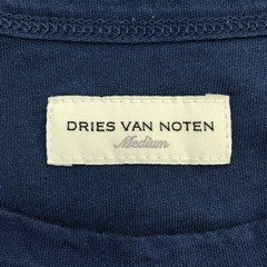 DRIES VAN NOTEN Dris 22SS Gradient T-shirt Navy M Used MESC-0