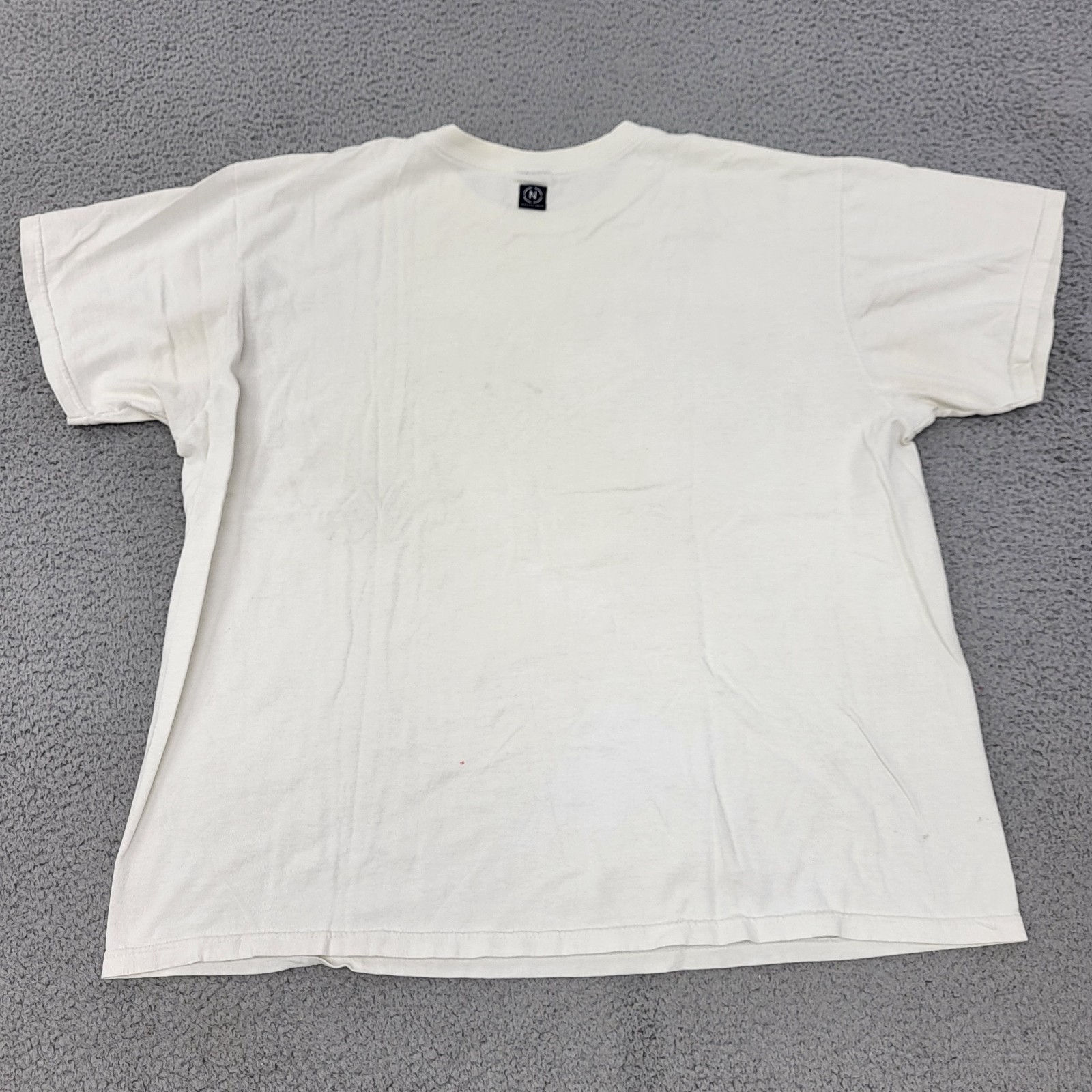 Nautica Jeans Shirt Mens XL VTG White Logo Graphic gallery