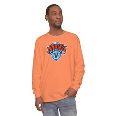 Villanova Knicks Nova Knicks Unisex Garment-dyed Long Sleeve T-Shirt
