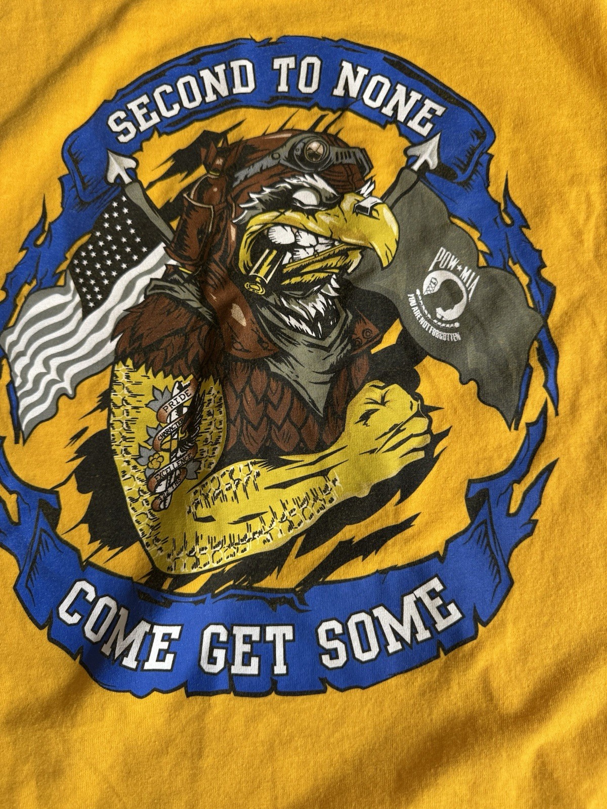 Training Squadron Second to None USAF Air Force Graphic T Shirt Men's Large L gallery
