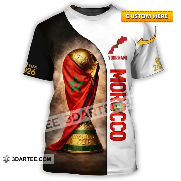 Unisex Shirt - Custom Morocco World Cup 2026 3D Shirt VK13764 gallery