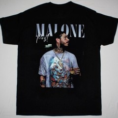 new Post Malone Merry Christmas Black Unisex All Size Shirt Gift For F