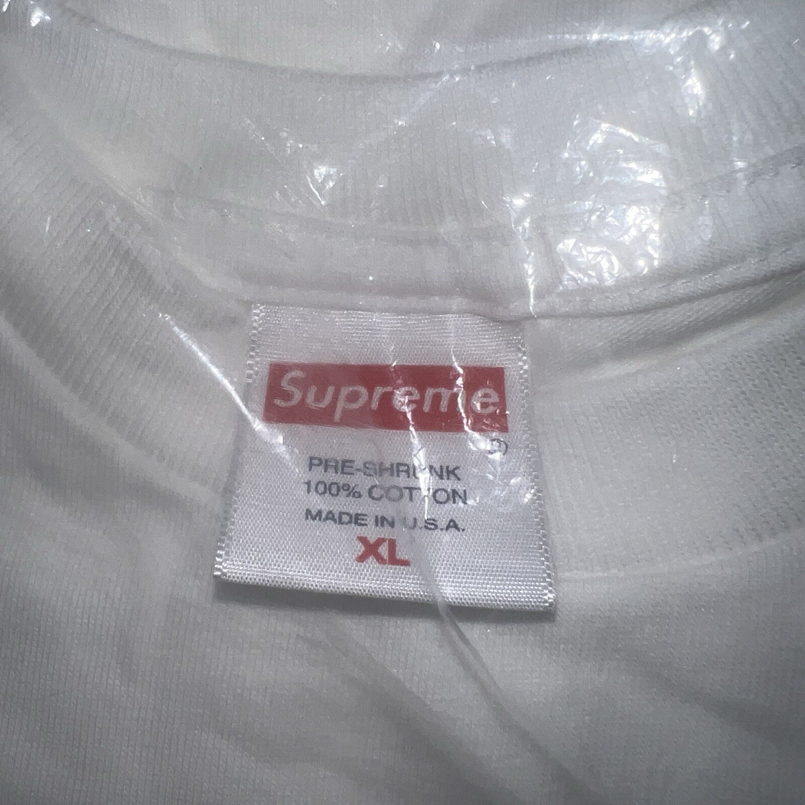 Supreme Ralph Steadman Box Logo Tee White Size: XL gallery