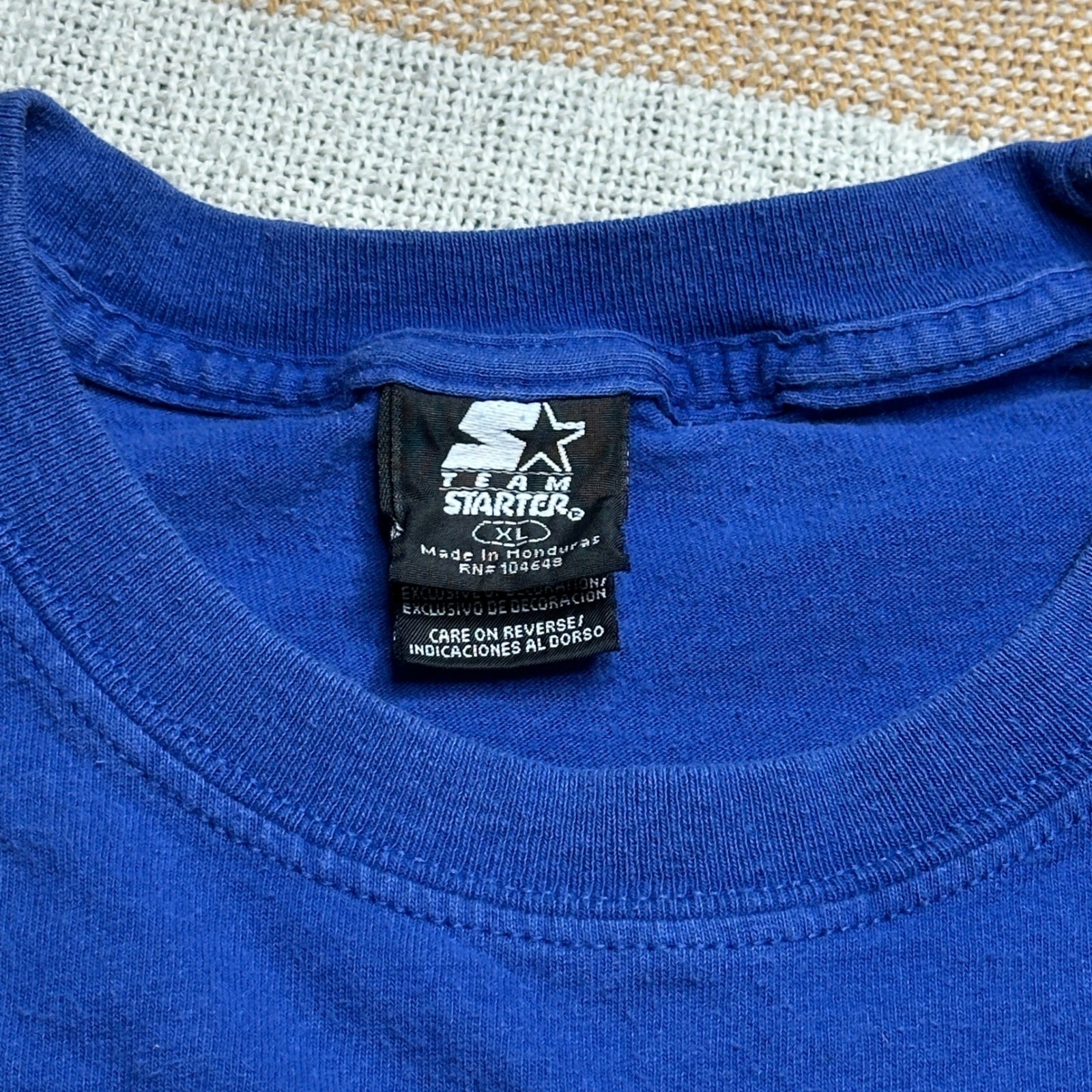 Vintage Starter Duke Blue Devils T-Shirt Mens XL Royal Blue gallery