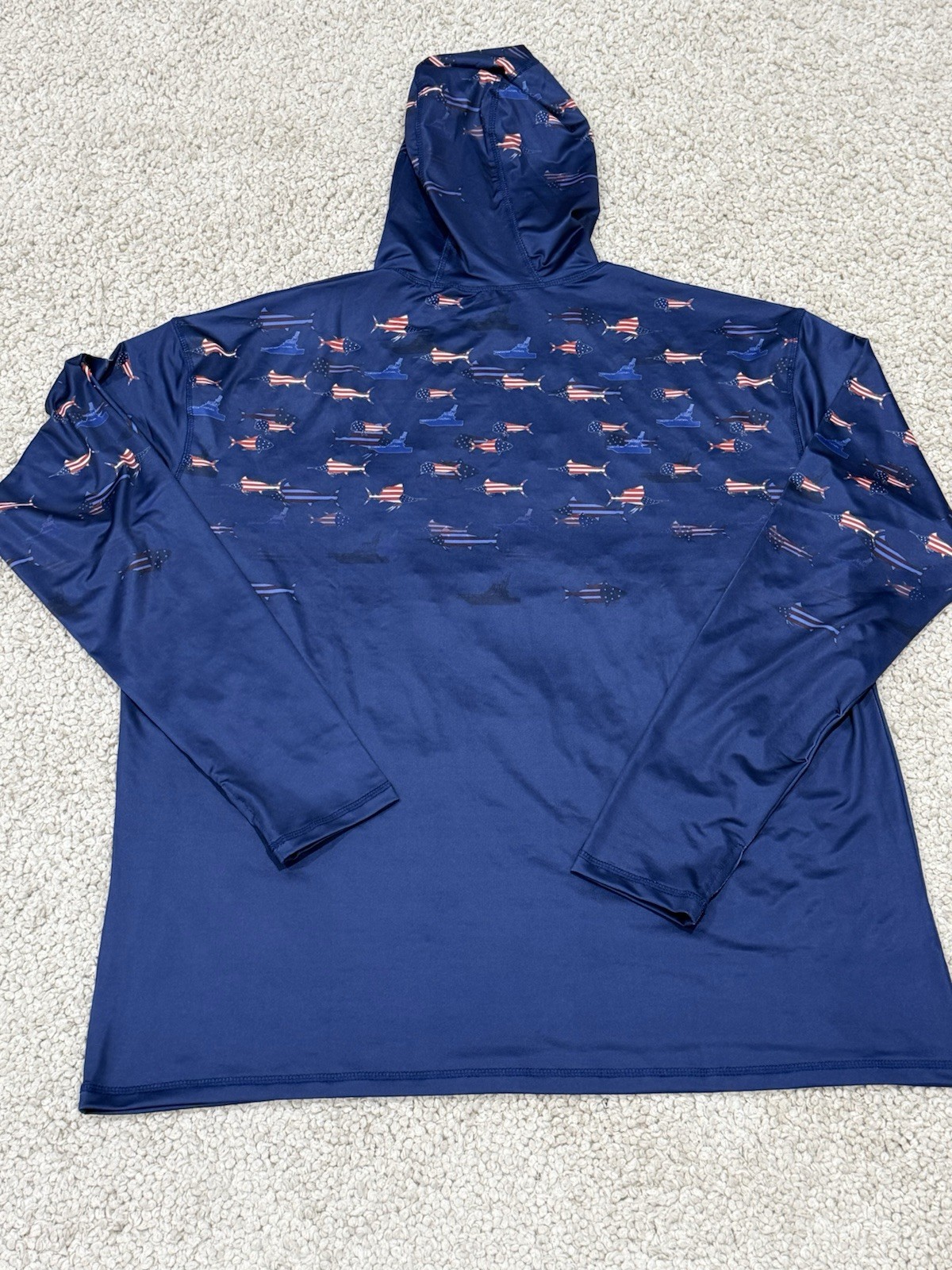 NEW 5 LOT Drizomo Fishing Swim UV Sun Protection UPF 50+ LS Shirt Hood 3XL XXXL gallery
